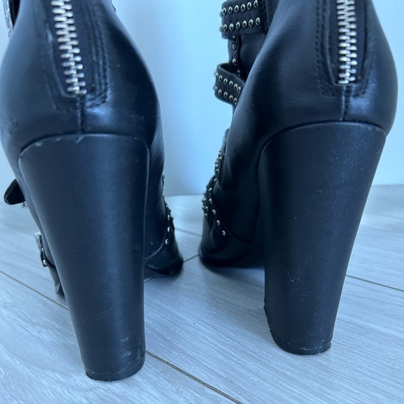 Steve Madden Women’s Black Western Booties, Size 8 - Picture 6 of 7